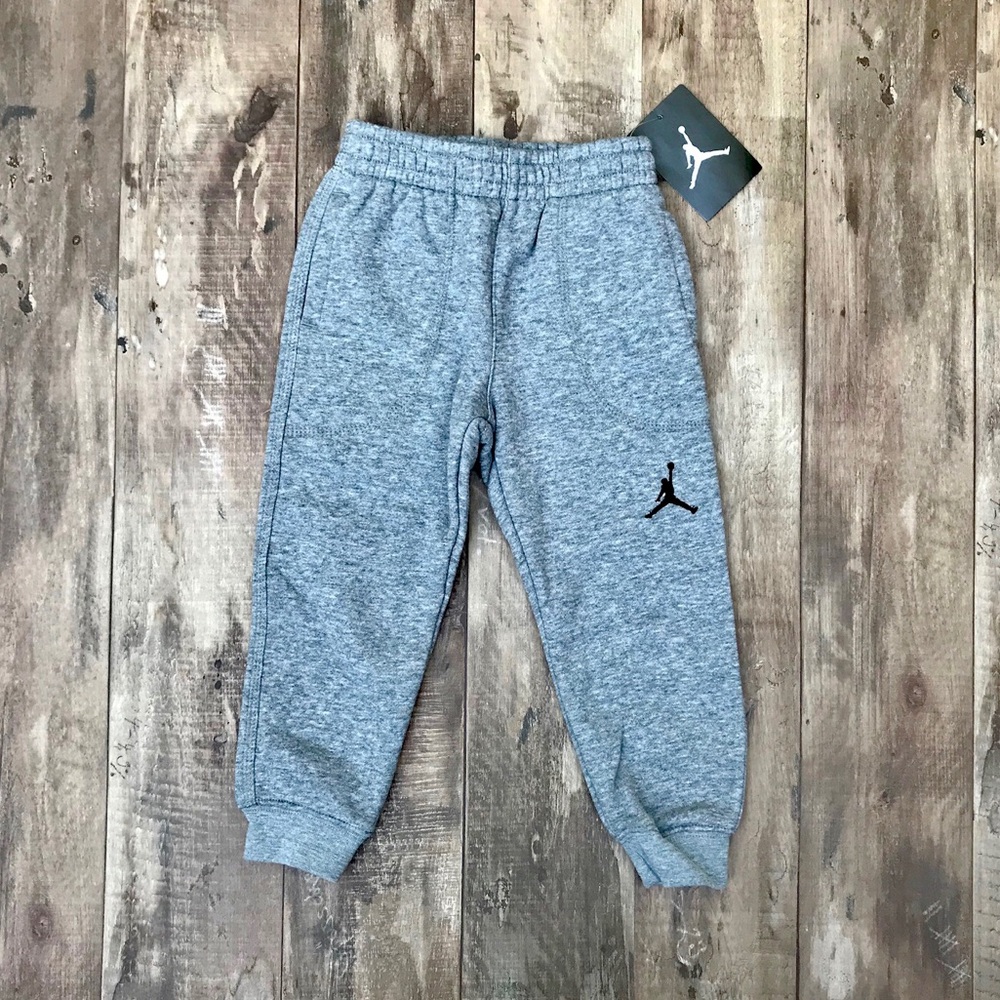 Jordan Jumpman Grey Toddler Jogger Sweats - Picture 10 of 16